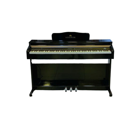 Steiner DP-1100 Digital Piano with Free Bench - Black