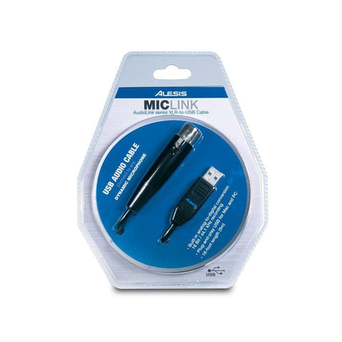 Alesis MicLink AudioLink Series XLR-to-USB Cable