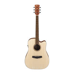 Ibanez PF10CE‐OPN Electro‐Acoustic Guitar - Open pore Natural | Melodica Music Store Dubai