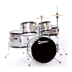 Premier Junior Drumset 4189-SLW - Silver | Melodica Music Store Dubai