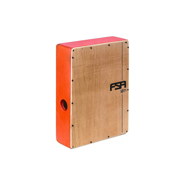 Cajon FSA slim csl605 red acoustic and electric red