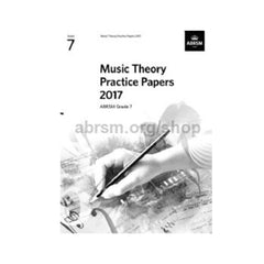 ABRSM Music Theory Practice Grade 7 2017 | Melodica Music Store Dubai